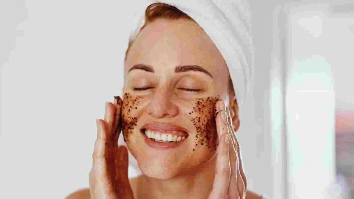 Coffee face mask